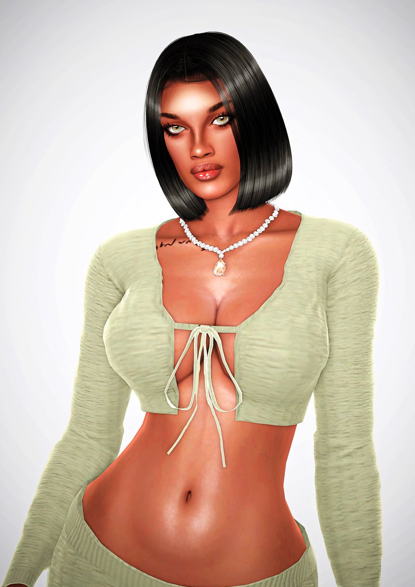 This hair by <a href="/CecesimsXo/">CeceSims Xo</a> looks so good on Zara! Love it 😍 (I’ll be doing a lookbook soon) #Sims4