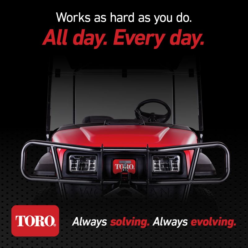 Learn more about how we're constantly innovating to meet your needs. Visit our campaign landing page: lnkd.in/gfR2NsYX
#AlwaysSolving #toro #toroasia #golfcoursemanagement #turfmanagement #surgesystems