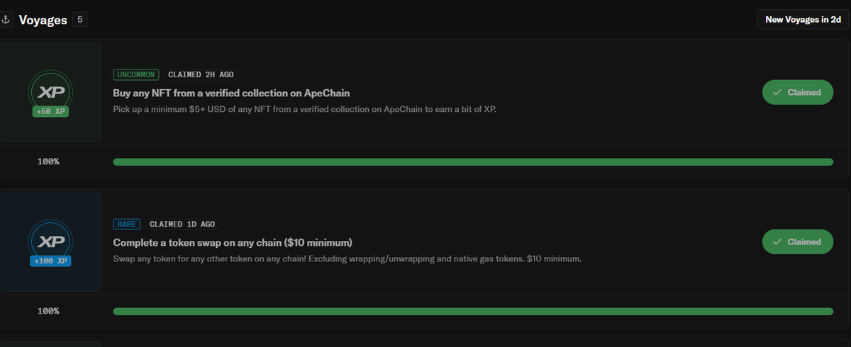 🪂 <a href="/opensea/">OpenSea</a> New Task live 

🔹Bridge some fund to Apechain           minimum 7$ to 8$.
🔹Then visit this Verified collection and buy 1 NFT on Apechain.

Buy this NFT :- opensea.io/collection/ap-…

🔹Grab Your Xp Rewards
🔹Relist Your NFT for Sale
🔹Boom, You're All Set! ✅