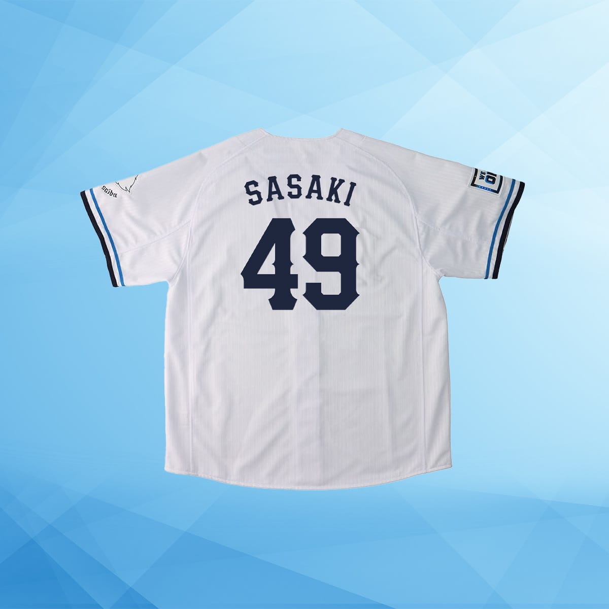 埼玉西武ライオンズ サイン入り ユニフォーム　限定値下げ中 埼玉西武ライオンズ グッズ ユニフォーム 蒼空レプリカユニフォーム 背