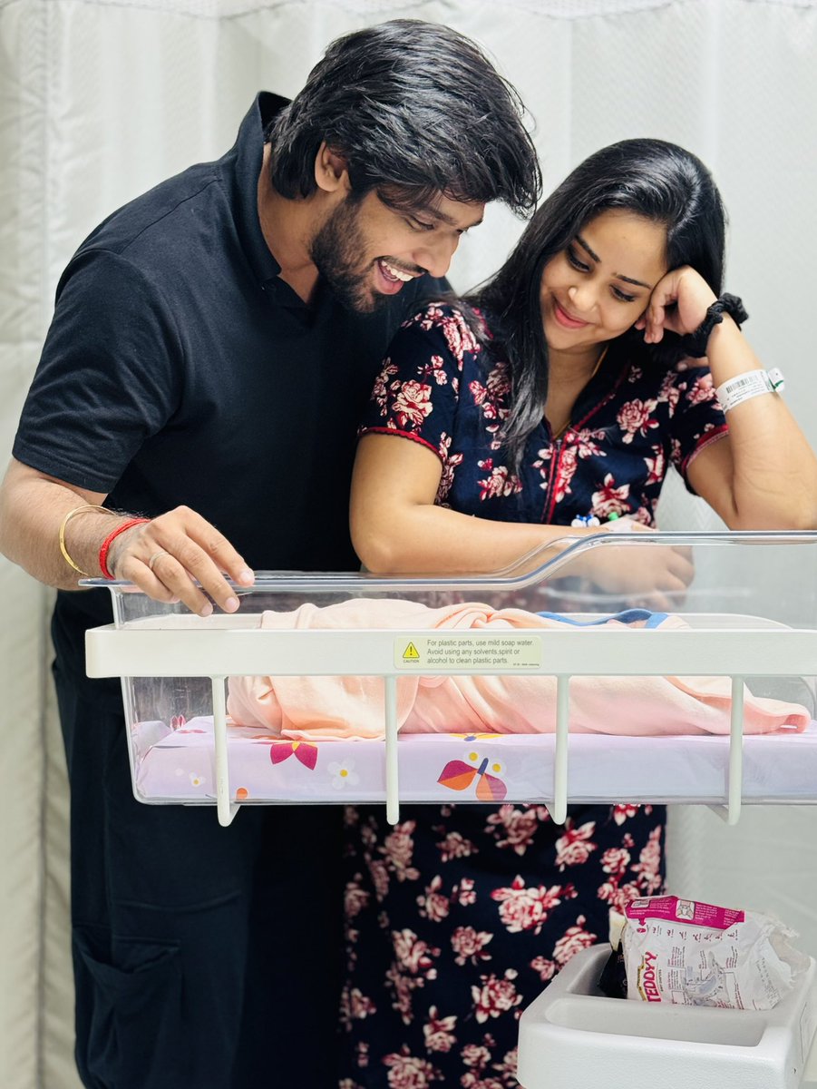 We wrote a love story…
But life surprised us with a sequel.
Our yathra continues with a tiny new twist. 
08.06.2025 😍♥️🧿♾️✨ #babyboy #itsaboy #AswathinKanmani #VJAswath