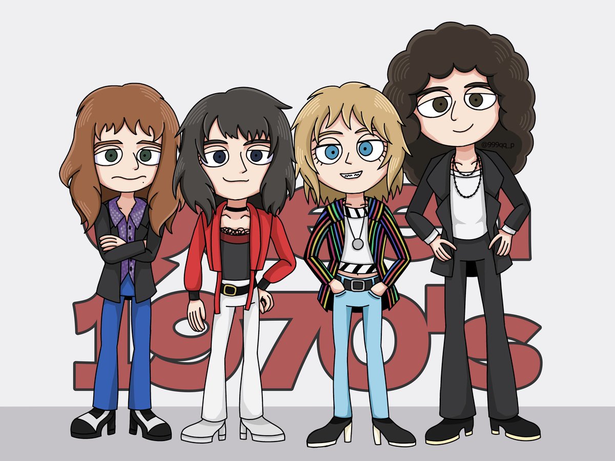 999qq_p's tweet image. 70↔︎80 #Queen