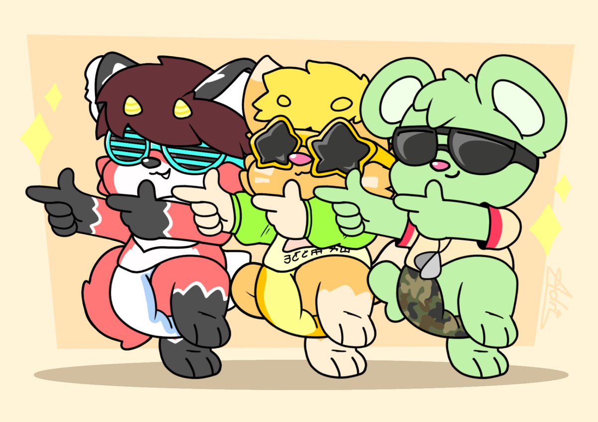 Babys 🌟
for my little brothers: <a href="/coffeethecatz/">Coffee!⭐🐱🔞 🔜 IWAG</a> &amp; <a href="/Kotawuuu_/">Kotawu! (YCH Available!) 🦊🖌</a>