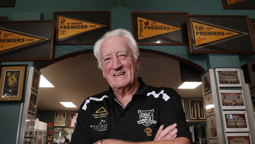 Peter Grosser, North Fremantle Football Club legend, has been awarded an Order of Australia for his 5 decades of service to local footy! 🏅

Read the full story 👉 perthfootball.com.au/news/26220/pet…

(Image credit: Jackson Flindell/Jackson Flindell / The West Aust)