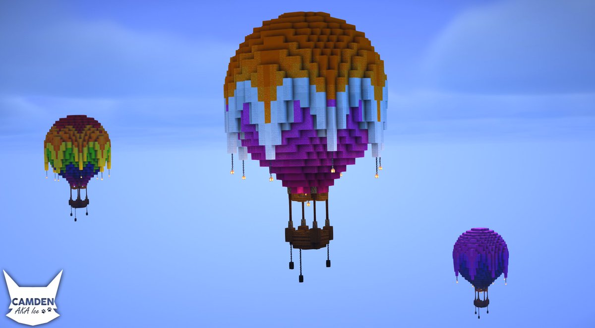 Camden_Aka_Ice's tweet photo. 🏳️‍🌈PRIDE BALLOONS🏳️‍🌈

#minecraft #minecraftbuild #minecraftshowcase #minecraftart https://t.co/UQ5wsXDvlt