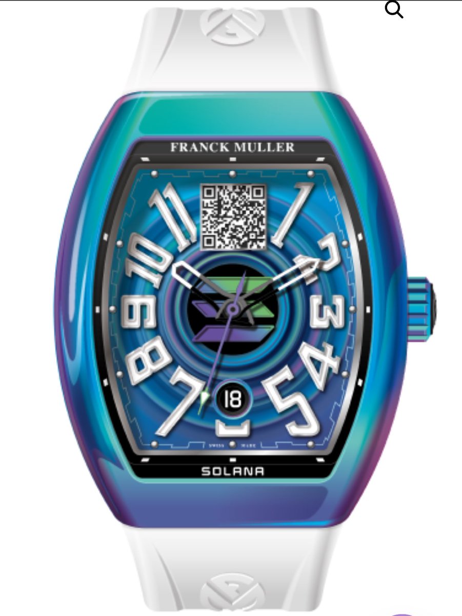 Lolll on so many levels idek where to start. Off the top of the list

1. Rob me I’m a crypto bro 
2. While you rob my CHF 20,000 watch be sure to scan my QR code so you can also extort my wallet addy keys 
3. Uhm Franck muller 

franckmullerencrypto.com/product/franck…
