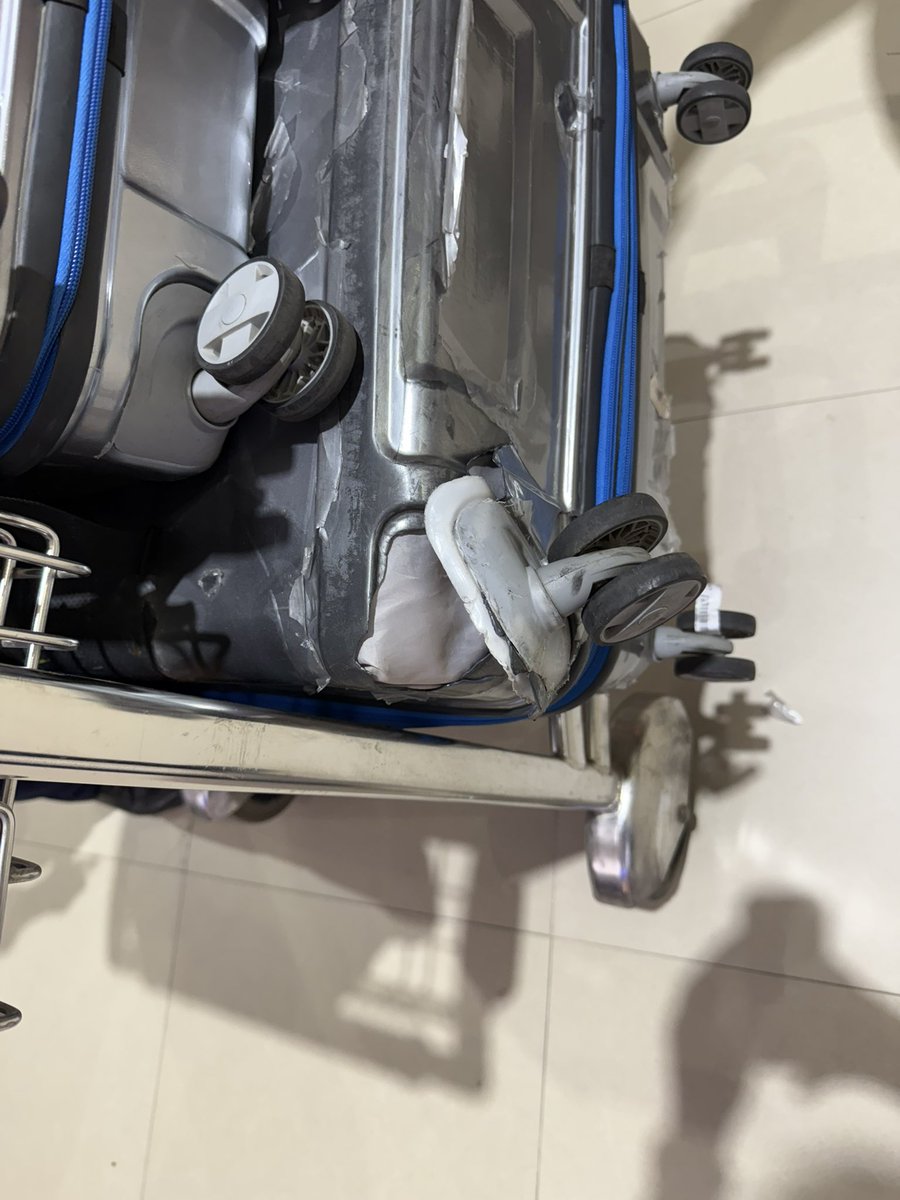 Flew <a href="/airindia/">Air India</a> from New Delhi to Guwahati. During my recent flight from Mumbai to Guwahati via Delhi, had a painful experience where my complete suitcase was ripped open from the wheel and all that the GUWAHATI airlines official had to offer me was ₹2000 and I refused and I said