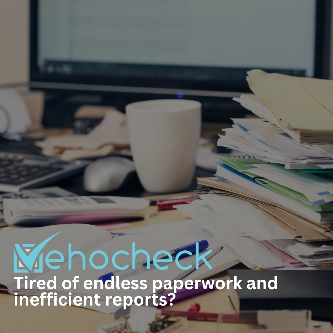 Vehocheck's tweet image. Stop wasting hours on paperwork. The Vehocheck App simplifies daily vehicle checks and defect reporting in minutes!
Learn more 👉 vehocheck.com

#DefectReporting #VehocheckApp #DailyVehicleChecks
