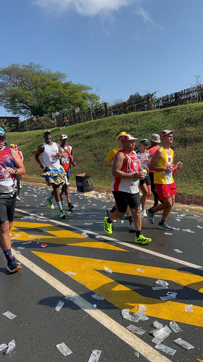 Watwaa! Comrades Marathon done! This was very risky in that I wasn’t really prepared let alone that I was carrying an injury. Had it not been for a cause that is bigger than me, I would have not started. Glad that I finished still strong. Thanks for the support on the road.