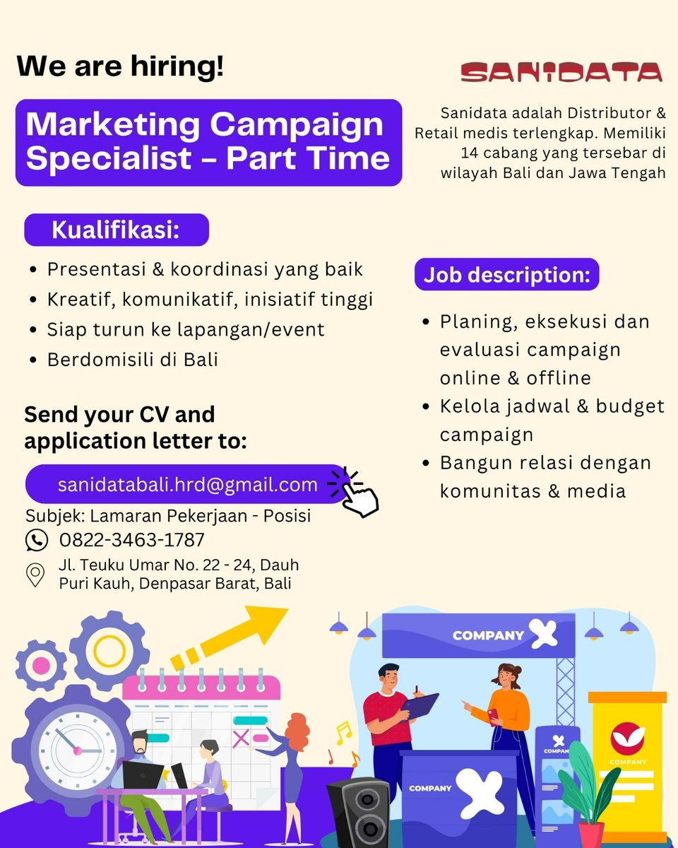 Lowongan Kerja BALI (@baliloker) on Twitter photo 