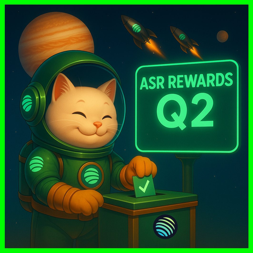 Next month it’s time again: your $JUP ASR Rewards for Q2 drop! 🪐

But did you know there’s actually a tool to track your ASR allocation? 👀

This one by <a href="/catalyticspro/">Catalytics</a> shows exactly how much $JUP you’re currently getting 🫵🪂

✅ catalytics.pro/jupiter/govern…
