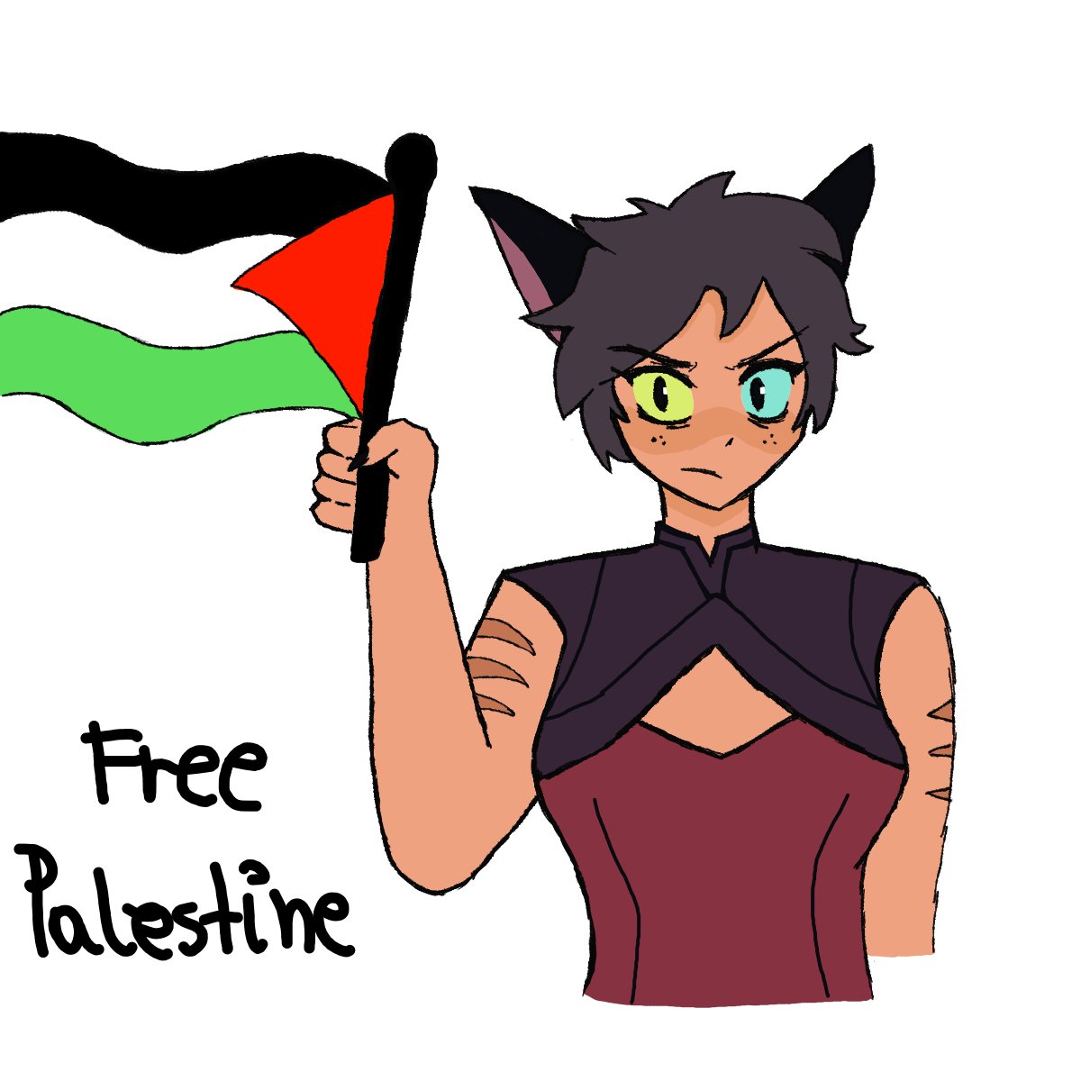 DailyCatraAc4's tweet image. Free Palestine Now and Forever 🇵🇸