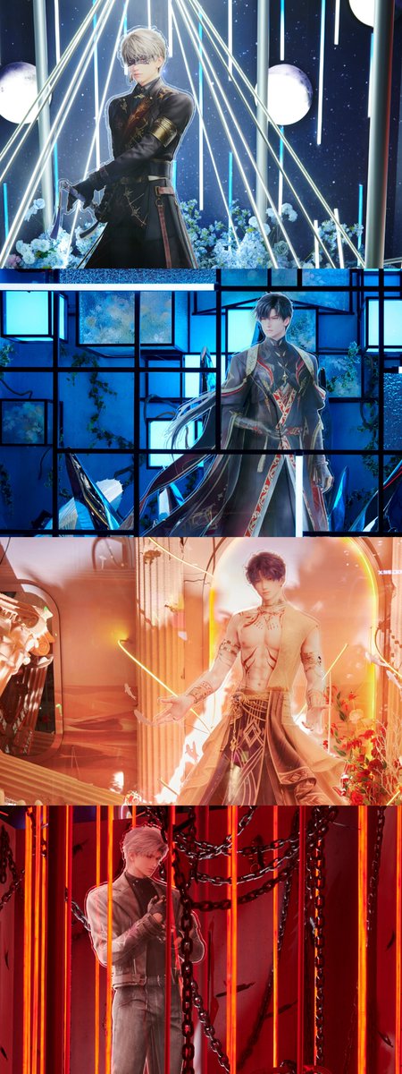 BW2024の深空ブースは☟ スローガンは例の「恋と深空をプレイして幸せ