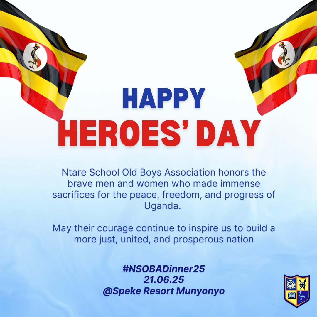 🇺🇬A Happy Heroes Day Uganda