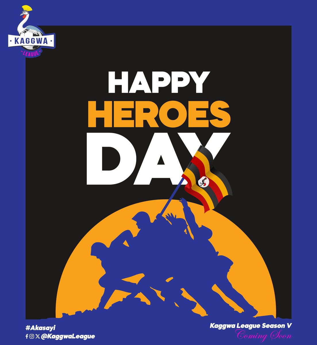 Great achievement is usually born of great sacrifice, and is never the result of selfishness.

Today we celebrate all the Heroes that live on forever in the hearts and minds of those who would follow in their footsteps.
#HeroesDay2025 
#Akasayi
