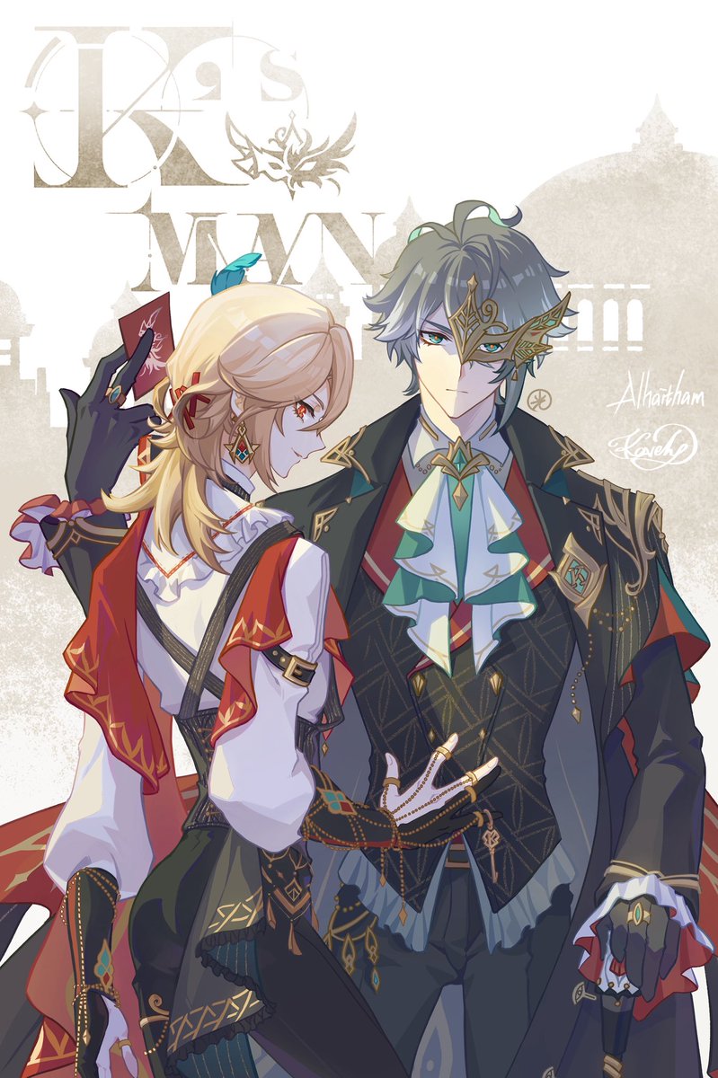 原神 KFC 知妙贴贴
#アルハイゼン #カーヴェ
#Alhaitham #Kaveh 
#艾尔海森 #卡维 
#原神 #Genshin #GenshinImpact