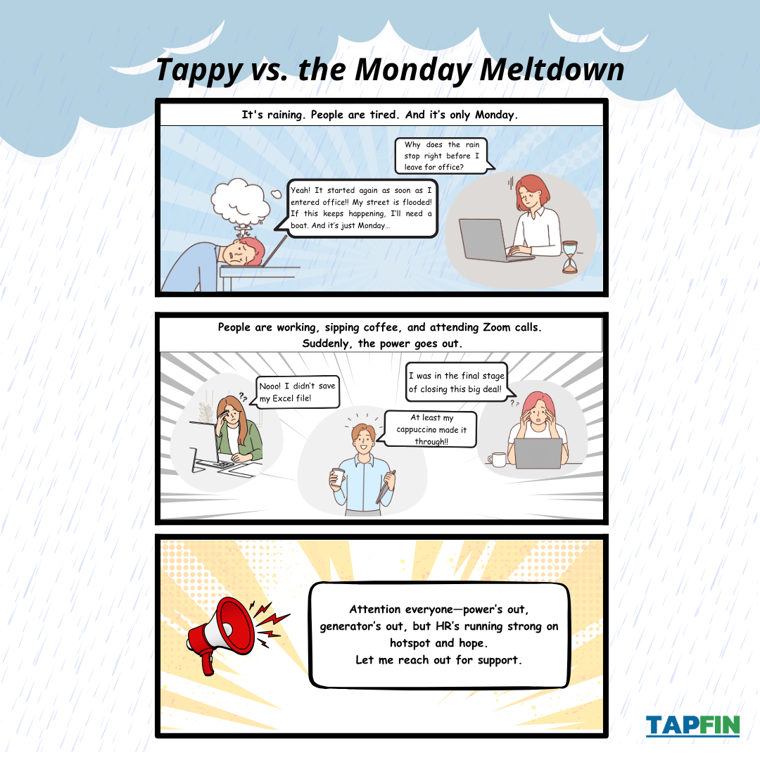 TapFinHub's tweet photo. 🚨@TapFinHub'𝐬 𝐓𝐚𝐩𝐩𝐲 𝐯𝐬 𝐭𝐡𝐞 𝐌𝐨𝐧𝐝𝐚𝐲 𝐌𝐞𝐥𝐭𝐝𝐨𝐰𝐧!🚨

With BESS systems, Tappy keeps the energy flowing and the team powered up — no caffeine required!
To know more, visit https://t.co/TZsiBsEDz8

#TapFin #BESS #BatteryFinance #Battery  #EnergyStorage #Lithium https://t.co/TTybBoa7E6