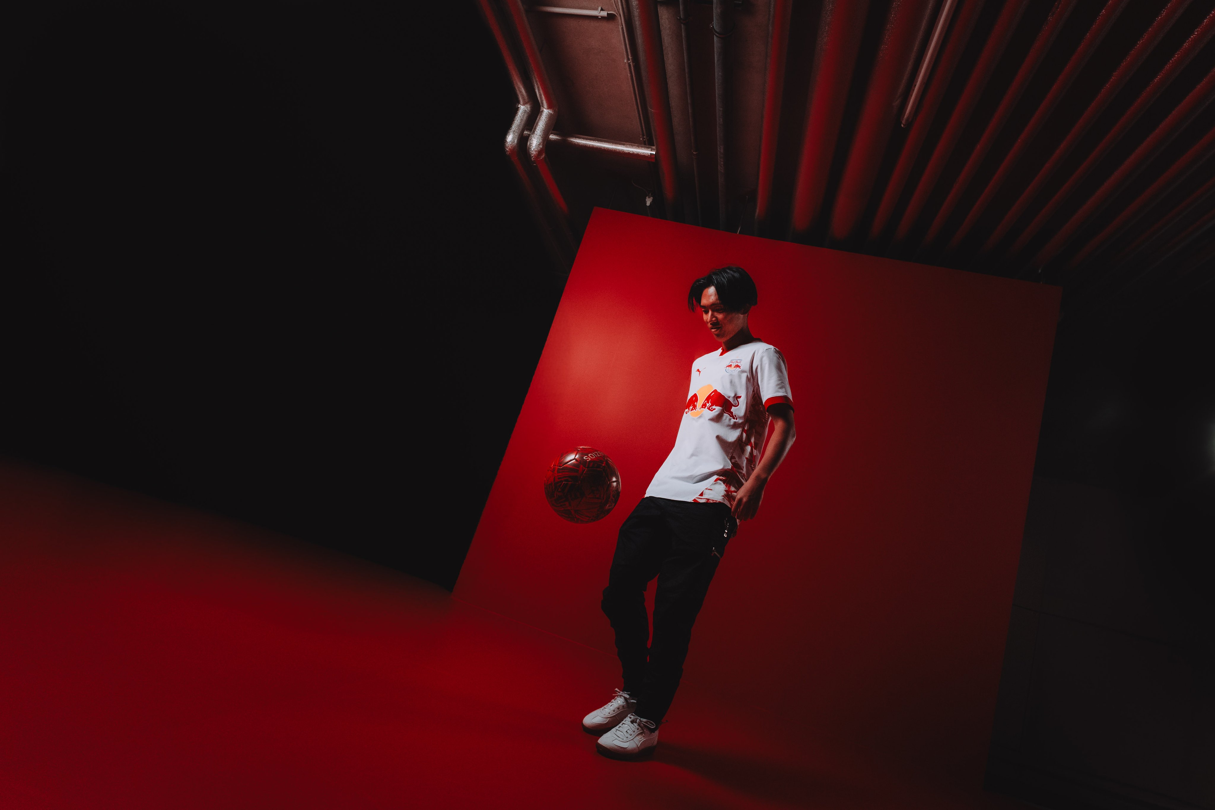 【北野颯太】ザルツブルク オーセンティックユニフォームLサイズ No,8 北野颯太】ザルツブルク オーセンティックユニフォームLサイズ