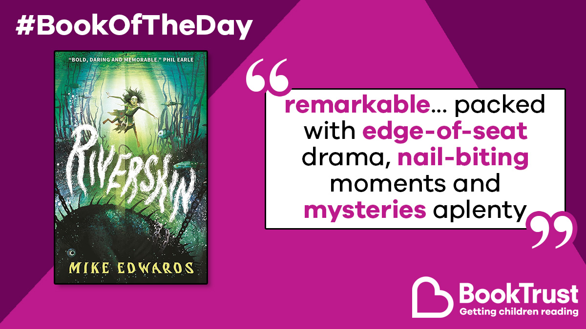 Booktrust's tweet image. Our #BookOfTheDay is an inspired debut, which has its roots in a Teeside myth but goes so much further than a simple retelling of folklore.

#Riverskin by Mike Edwards is a really compelling read:

booktrust.org.uk/book-recommend… @WalkerBooksUK