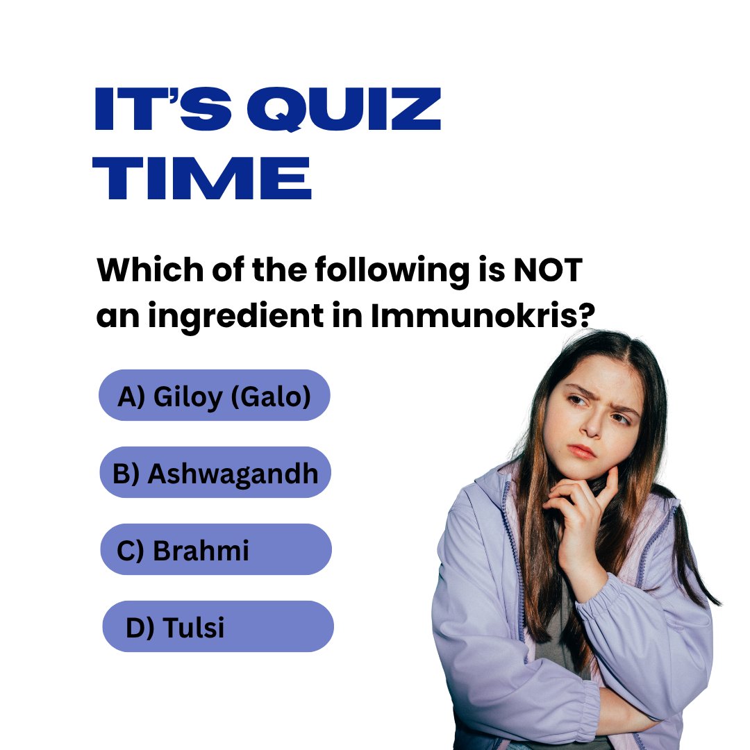 immunokris's tweet image. Can you spot the odd one out?

👇Comment your answer below!  
Hint: All are powerful, but only 3 made the Immunokris cut! Let’s see who’s the real Ayurvedic champ here!   

#Immunokris #immunitybooster #ayurvedicingredients #AyurvedaQuiz #GuessTheHerb #ImmunitySupport