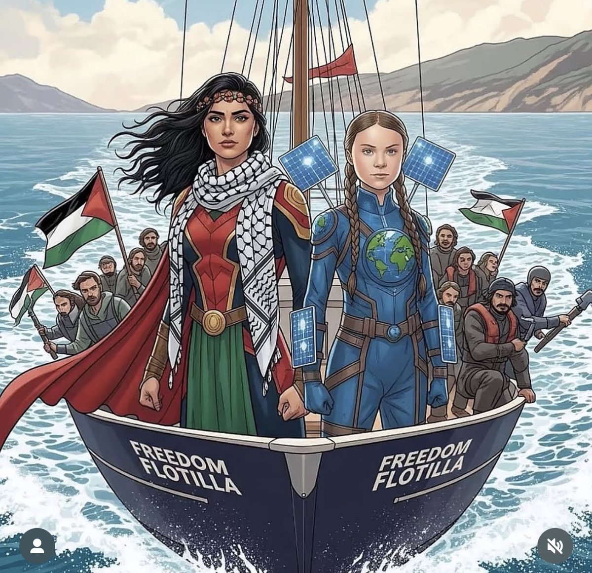 “Her çağda, şartlar ne kadar ağır ve umutsuz olursa olsun, inananlar için muhakkak bir Nuh'un Gemisi vardır.”
Sezai Karakoç

#WeAreMadleen