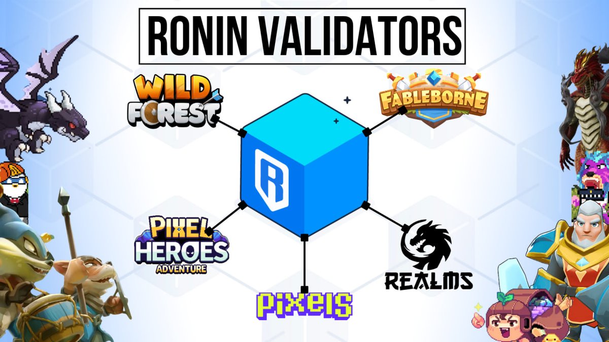 Love seeing games step up as Ronin validators.

It shows solid commitment to the <a href="/Ronin_Network/">Ronin</a> ecosystem.

I’m bullish on long-term builders who are here for the journey. 💪🔥