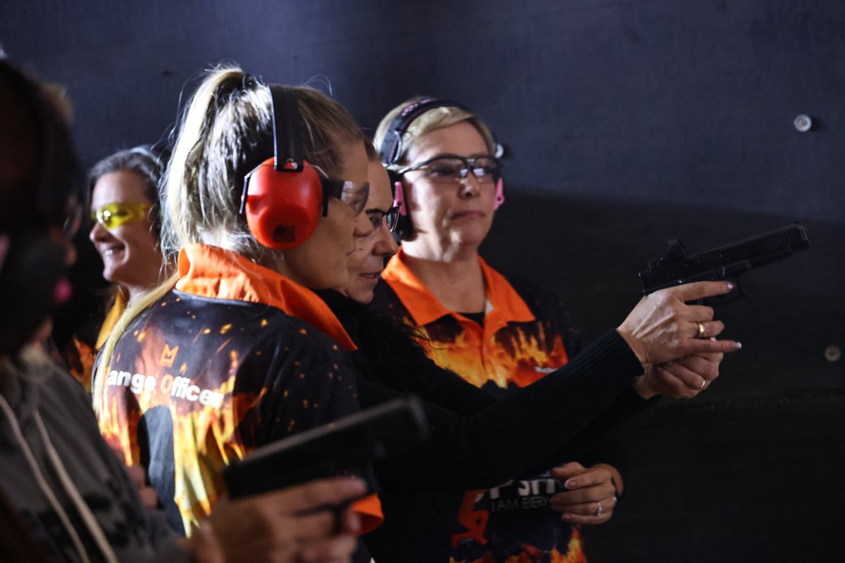 TacShac's tweet photo. 🔥 GOSA Girls on Fire – Empowering Women, One Shot at a Time! 🔥
 📍 Situational Awareness & Introduction to Handgun Course – 31 May 2025
 📍 Hosted by Wildman Silverlakes
On a crisp Saturday morning, over 20 brave women joined us for a day of empowerment, education, and transformation at our “Situational Awareness and Introduction to Handgun” course. What made this day even more remarkable? Our oldest first-time shooter was 85 years old—and yes, she shot five different handguns with a smile on her face!
💪 From fear to confidence, this day was about more than just firearms—it was about finding your strength and stepping into your power.
👩‍🏫 With the support of 12 amazing Girls on Fire volunteers, all of whom generously give up their time to uplift others, we covered:
• Legal considerations of firearm ownership
• Situational awareness (avoidance & readiness)
• Concealment tips specifically for women
• Handgun fundamentals
Then came the hands-on experience at the tactical range. Trainees were introduced to a variety of handguns including:
 🔸Glock 43 | Glock 43X | Glock 19 | Glock 45 | Glock 34 (with optic)
Each shooting station was safely supervised by two trained Range Officers, many of whom were newly qualified women, supported by our senior instructors. The energy, emotion, and encouragement on that range were absolutely electric.
💬 Participant Feedback:
"Words cannot explain how in awe I am! You ladies are truly inspiring... You empower us to be better and to protect ourselves."
"I had so much fun and now I have so many questions! What’s next? How can I join again? Can I come to practice more before starting proficiency?"
To all who joined us: Welcome to the Girls on Fire family—a growing cohort of capable, courageous women warriors. We're proud of you!
📅Interested in upcoming events? Reach out and stay connected.
📞 WhatsApp: 072 244 8262
 📧Email: GirlsOnFire@GOSA.co.za
 🌐Website: https://t.co/NWZGPErUa5
#GirlsOnFire #EmpoweredWomen #FirearmSafety #SelfDefense #GOSA #SituationalAwareness #WomenWarriors #WildmanSilverlakes #GlockGirls