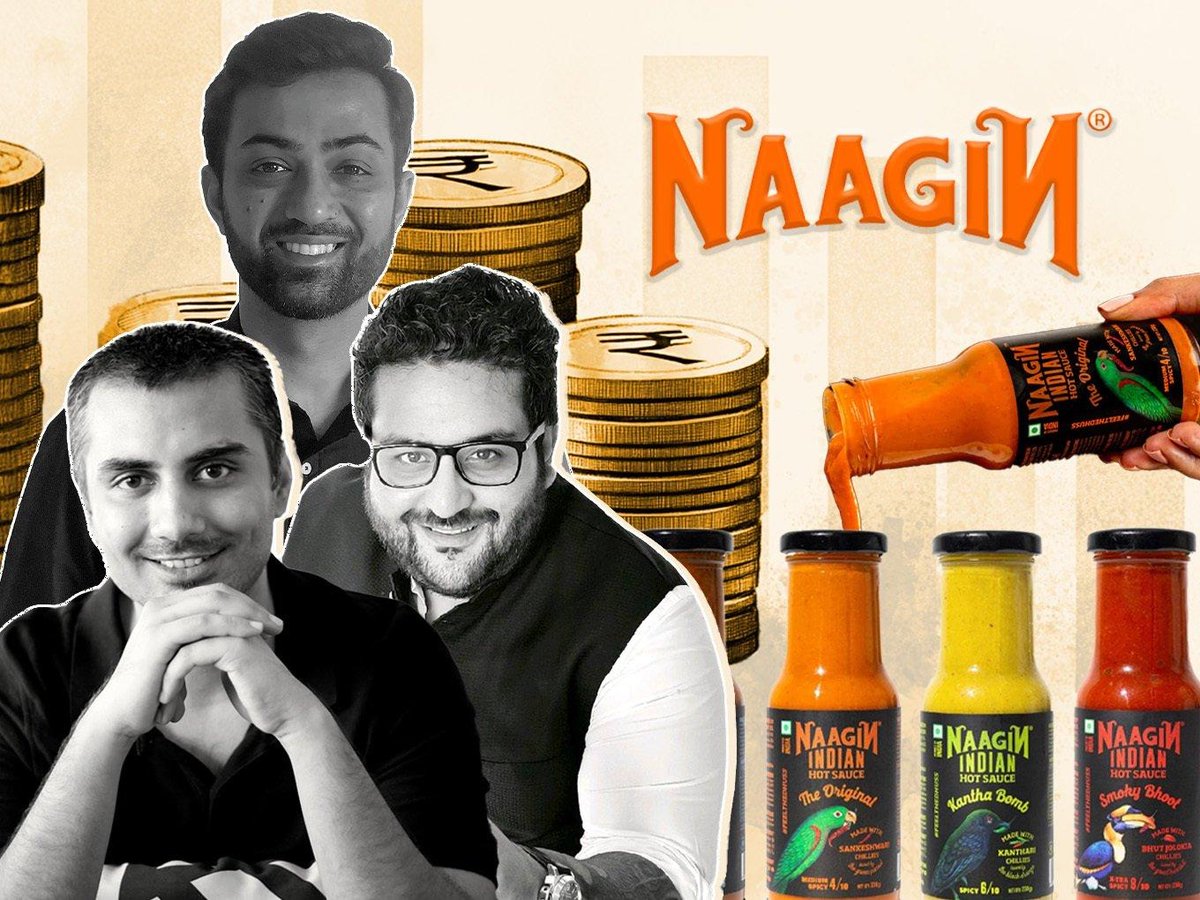 Hot sauce startup Naagin has raised $2.1 Mn in its latest funding round led by 360ONE Asset

linkedin.com/feed/update/ur…

#venturecapital #investment #funding