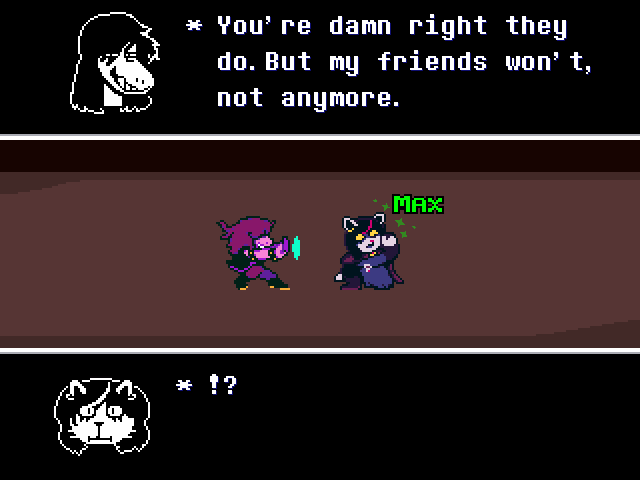 Patwhit01's tweet image. #DELTARUNE