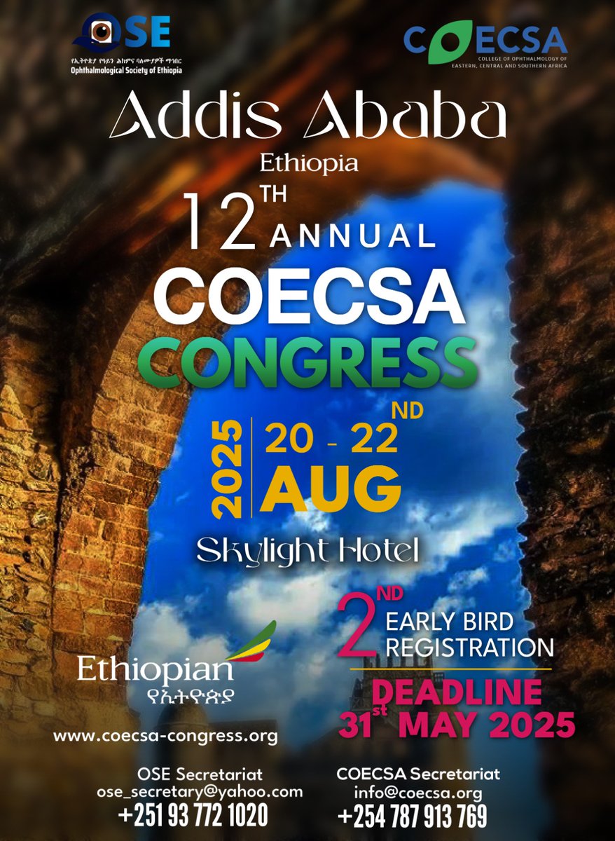 COECSA 2nd early bird registration deadline. - mailchi.mp/763a5dd66dd2/c…