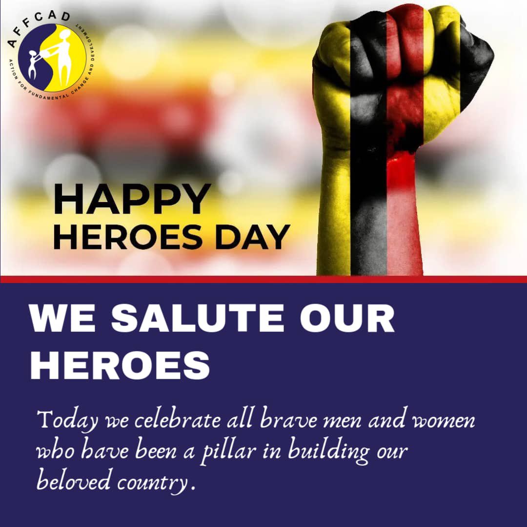 As we celebrate Heroes Day, we honor our founders <a href="/tazanjaffar/">Nyombi Jaffar Tazan</a> <a href="/Brianbaya/">Brian Baya</a> <a href="/Mo_Kisirisa/">Mo Kisirisa</a>  <a href="/floricmax/">KAFUMA RICHARD</a> whose relentless dedication and youthful energy have transformed the lives of vulnerable children, youth, and our entire community. #HeroesDay #Gratitude #CommunityHeroes