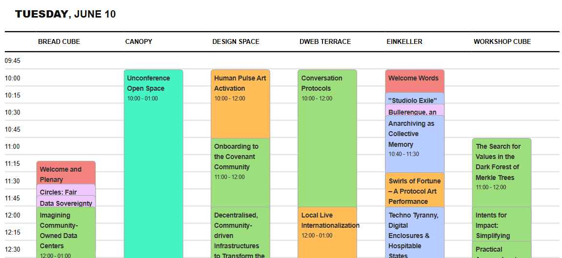 We can’t wait to see you tomorrow for the first-ever FtC Forum! 🪩🌀

Our Berlin program is co-created with partner orgs and YOU—more collaborative, more experimental.

Explore the agenda: there's different views &amp; every session is clickable. 👇

ftcberlin2025.sched.com/print/all
