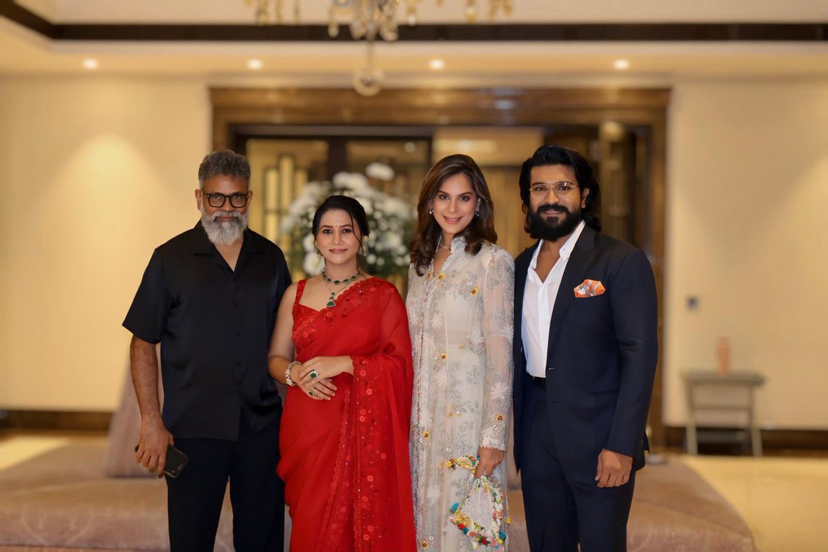 Maduri Mattaiah Naidu (@madurimadhu1) on Twitter photo Maverick Director #Sukumar and his wife #ThabithaSukumar, along with Global Star @alwaysRamCharan and his wife @UpasanaKonidela, for the wedding reception of <a href="/AkhilAkkineni8/">Akhil Akkineni</a> and Zainab Maverick Director #Sukumar and his wife #ThabithaSukumar, along with Global Star @alwaysRamCharan and his wife @UpasanaKonidela, for the wedding reception of <a href="/AkhilAkkineni8/">Akhil Akkineni</a> and Zainab