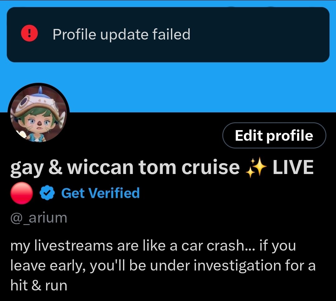 _arium's tweet image. Twitter won't let me edit my display name... I am NOT live anymore I am SLEEPING !!! Just in case you were wondering !!!!!!!