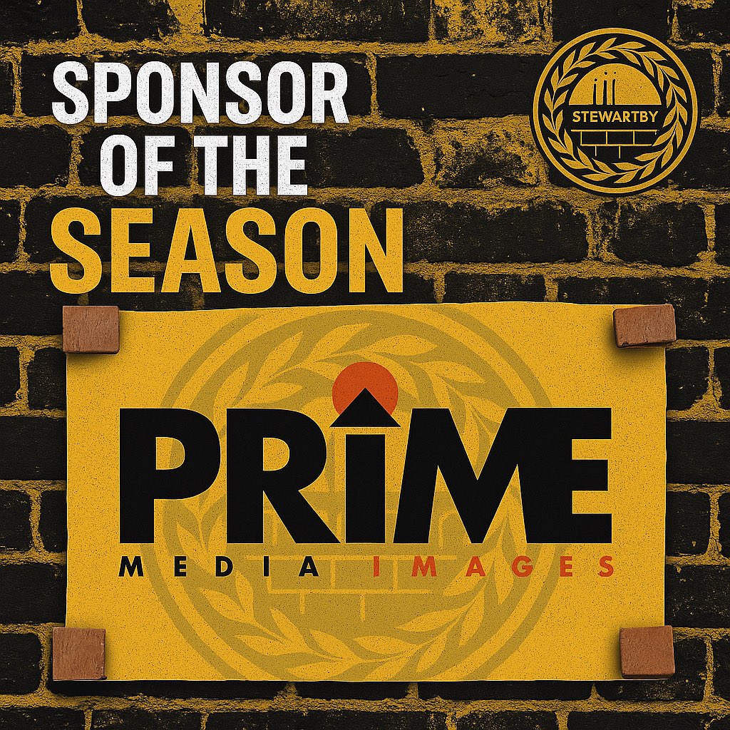 A massive thank you to Prime Media – your support this year has been nothing short of incredible.

From backing us on the front of the kit to helping us grow off the pitch, your belief in Stewartby FC has meant the world to the club!
