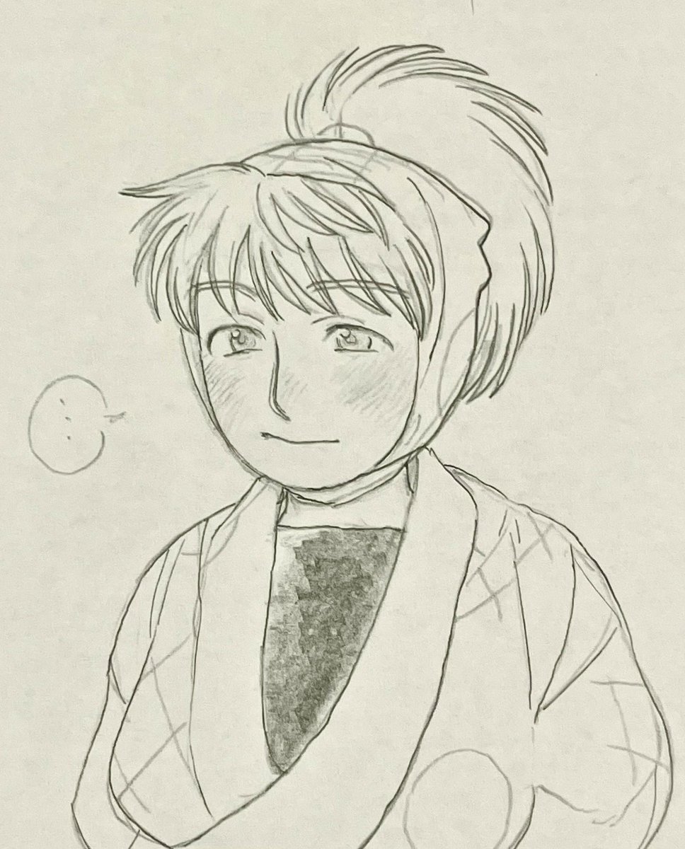 iviarigatou's tweet image. 三郎の顔を描く時、雷蔵の顔を思い出して同じように象っていく作業が一番好きです。
愛しかない……