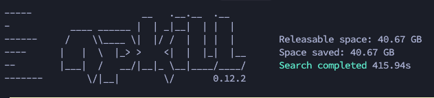 /remind me to `npx npkill -D` every 6 months.