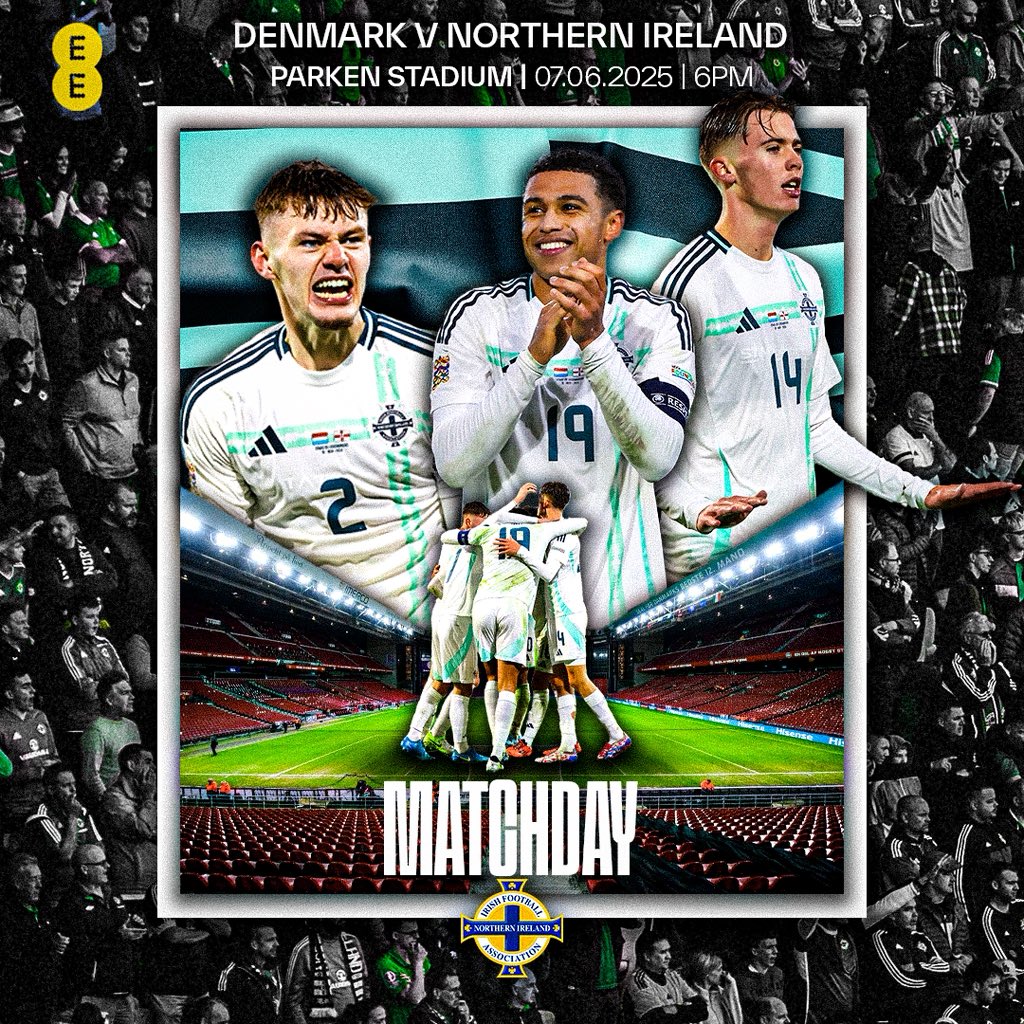 NorthernIreland's tweet photo. Matchday 💚🤍 #GAWA https://t.co/pLzBJe35qs