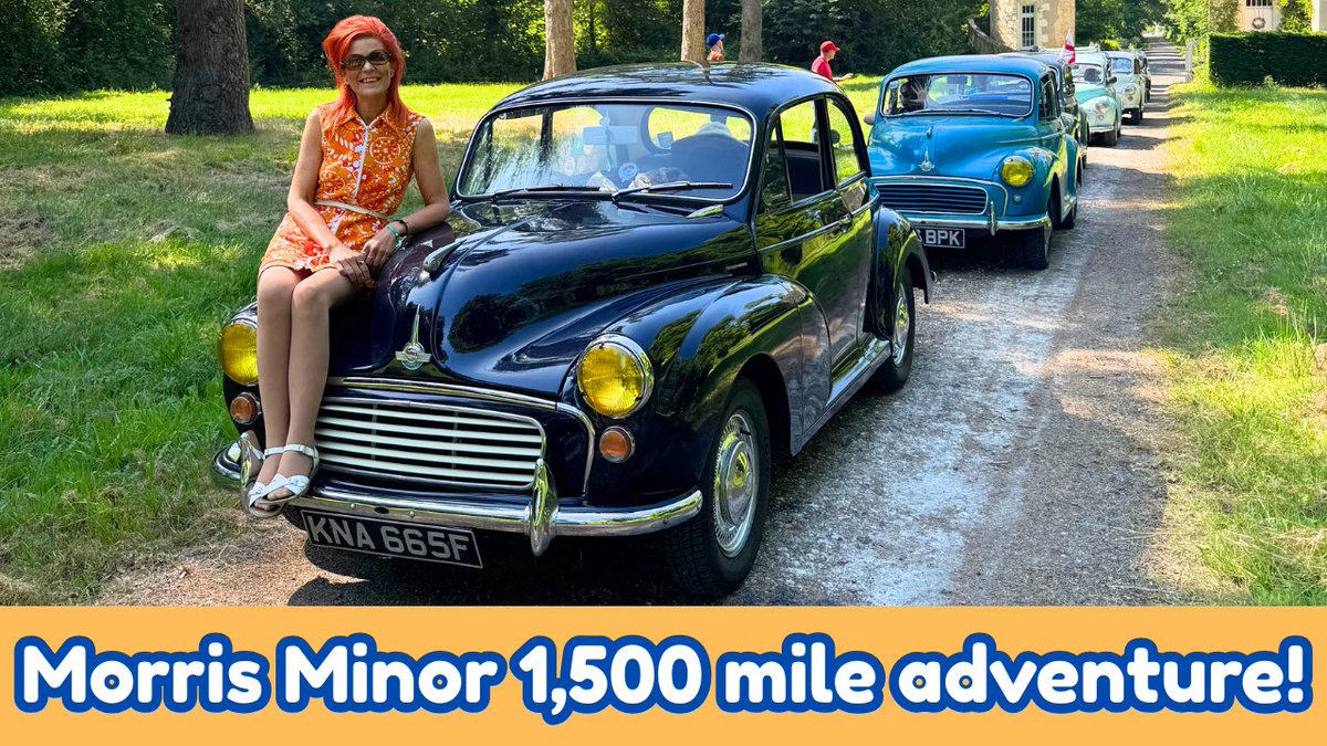 idriveaclassic's tweet image. Morris Minors on Tour 2025 - England to France classic car road trip!
Here’s my week of adventure in France with my
best pals and Nancy.
It’s very much a scrap book of memories with my chatter. Hope you enjoy it!
youtu.be/npH4aPMB1Mw