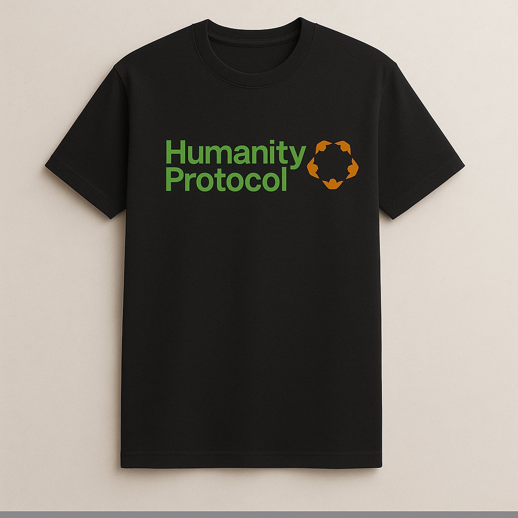 Crypto__Boss's tweet image. My T-shirt design. #designedbyHumansHP @Humanityprot