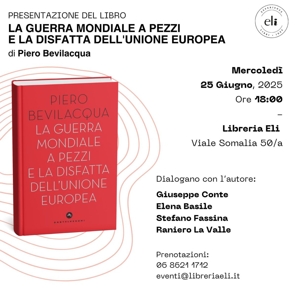 ElenaBasileIT's tweet image. Due presentazioni in Sardegna tra gente meravigliosa e consapevole
Tutti alla ricerca di una politica che li rappresenti
Il 25 giugno a Roma si presenta il libro di Piero Bevilacqua sull'Ucraina
@GiuseppeConteIT
@StefanoFassina
@pierobevilacqu1
@RanieroLaValle