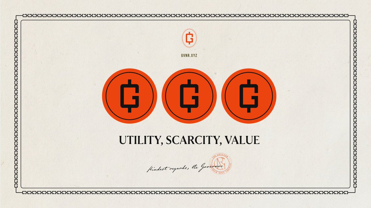 🧵 Why $GVNR Tokenomics Are Built for the Long-Term

This isn’t just another token. It’s a model built for utility, deflation, and long-term holder value.

Let’s break it down 👇