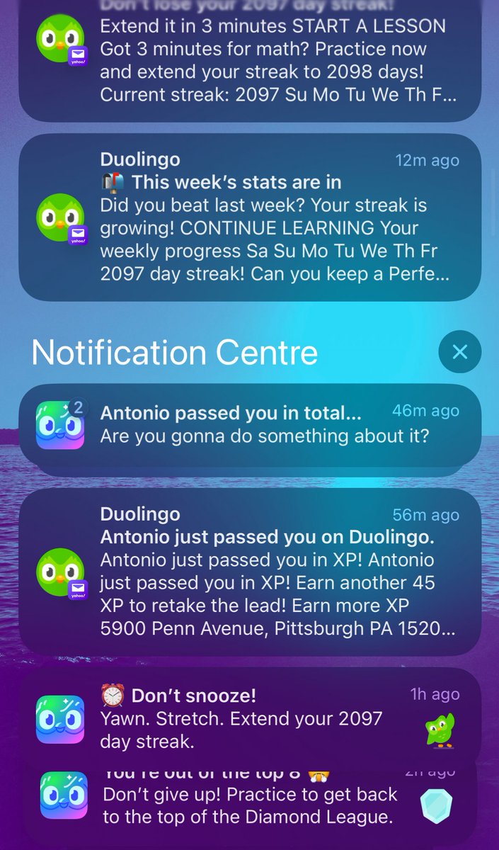 marcomadera's tweet image. Oh my god, leave me alone you little green c**t #duolingo