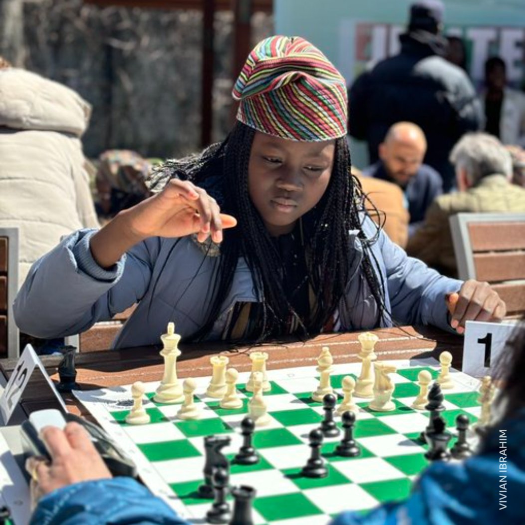 BBC News Africa (@bbcafrica) on Twitter photo Twelve-year-old Mary has spent most of her life in an IDP camp in Adamawa state in north-east Nigeria. Her life has been transformed by playing chess. #AfricaDaily's <a href="/kasujja/">Alan Kasujja</a> speaks to chess teacher @ibrahimvivian5 to find out more🎧 bbc.in/44YhpkX #chess_in_IDP_camps Twelve-year-old Mary has spent most of her life in an IDP camp in Adamawa state in north-east Nigeria. Her life has been transformed by playing chess. #AfricaDaily's <a href="/kasujja/">Alan Kasujja</a> speaks to chess teacher @ibrahimvivian5 to find out more🎧 bbc.in/44YhpkX #chess_in_IDP_camps