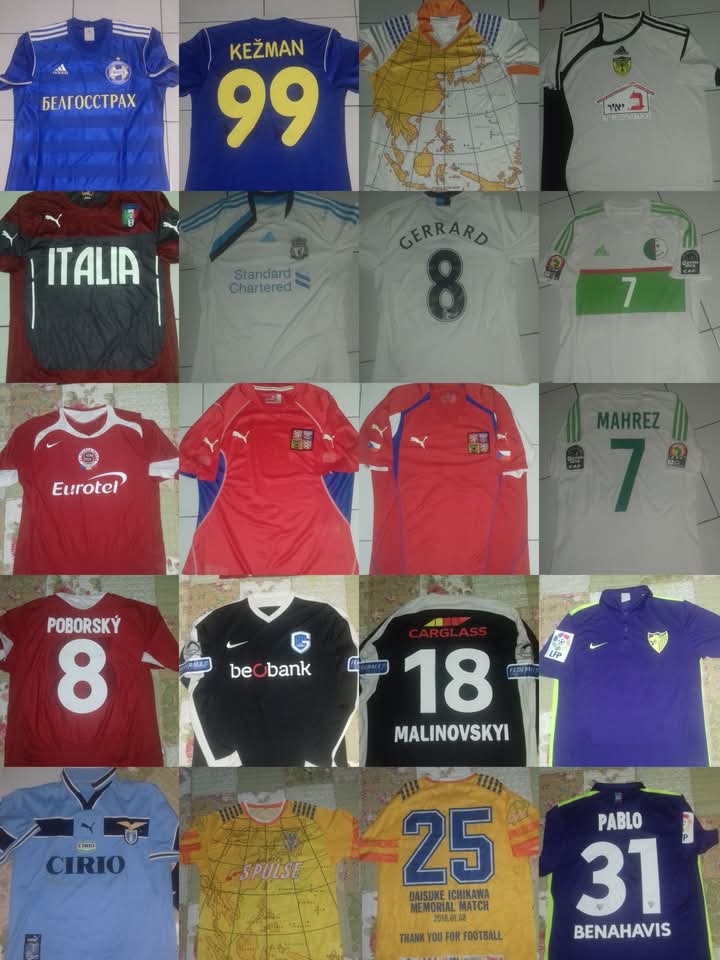 #Jersey4sale
Kezman S 300
Shimizu Sold
Beitar Yerusalem XL 200
Italia S 200
Gerrard S 500
Mahrez S 500
Ceko 2002 M 500
Ceko 2004 L 500
Poborsky S 300
Malinovskyi M 300
Fornals M 300
Shimizu S Pulse Daisuke L 300
Lazio❌
Wa 08990175666 <a href="/jersey_ciamikk/">Follow IG @Jerseyciamik</a> <a href="/jerseycadangan/">Jersey Cadangan</a> <a href="/Jerseyforum/">The OG Indonesian Blokecore</a>
