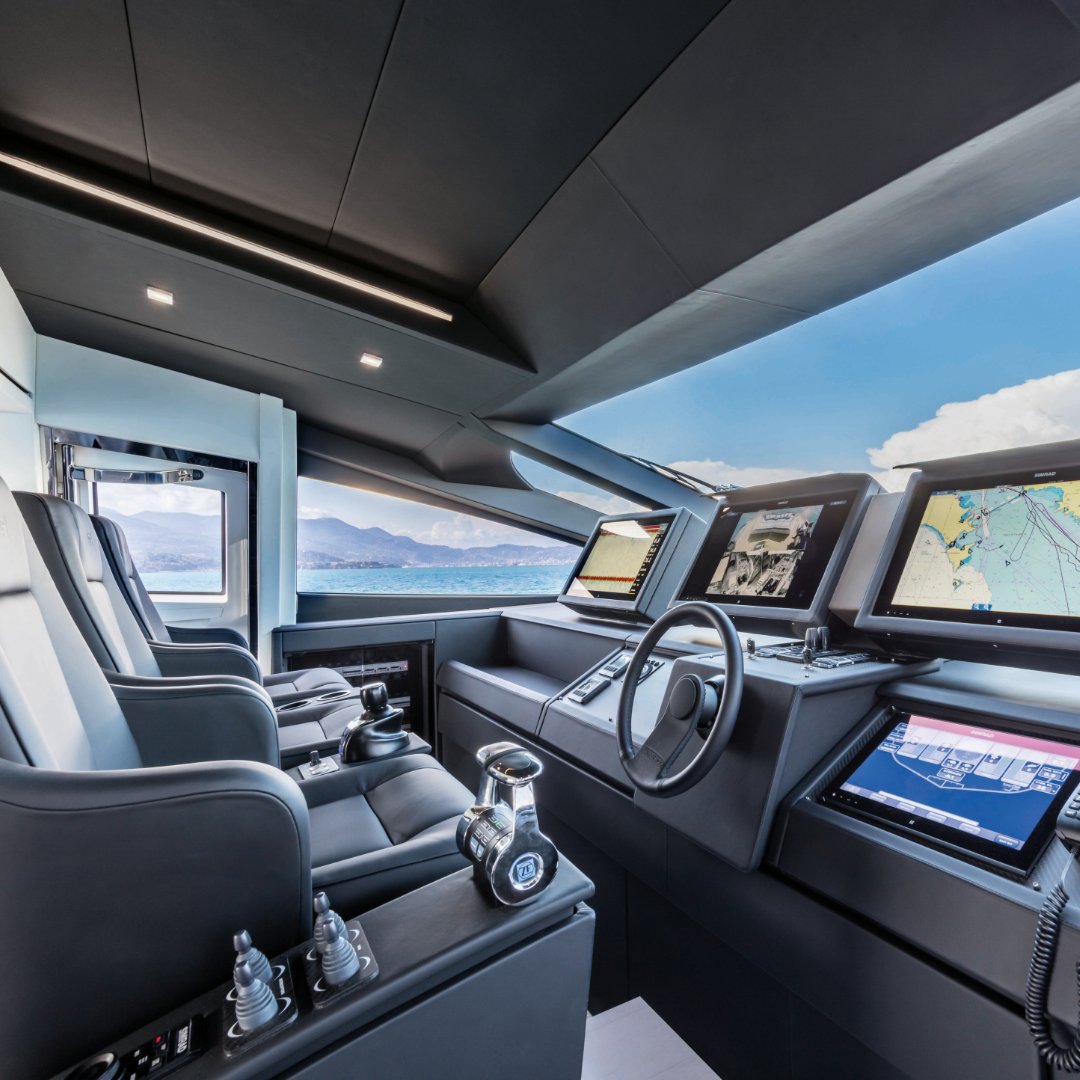 Twin MTU engines. Surface drives. 42 knots.
The power you see is the power you feel.

Pershing 9X. An extraordinary creature.

#TheDominantSpecies 

#FerrettiGroup #KeepBuildingDreams #ProudToBeItalian 🇮🇹 #MadeInItaly
ow.ly/1W1P50W4Yx5