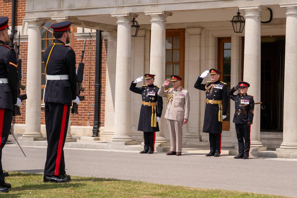 A visit fit for The King!

Yesterday the Royal Artillery were honoured to welcome HM The King, for his first engagement to Larkhill. 

The King learnt about the heritage of The Gunners, before visiting various equipments stands and well as firing a Light Gun!

#FINDandSTRIKE