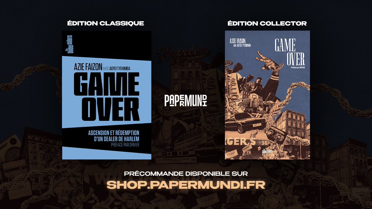 papermundi_'s tweet image. ⚠️ Les précommandes du livre GAME OVER ferment ce dimanche à 23h59 👀

🎯 shop.papermundi.fr