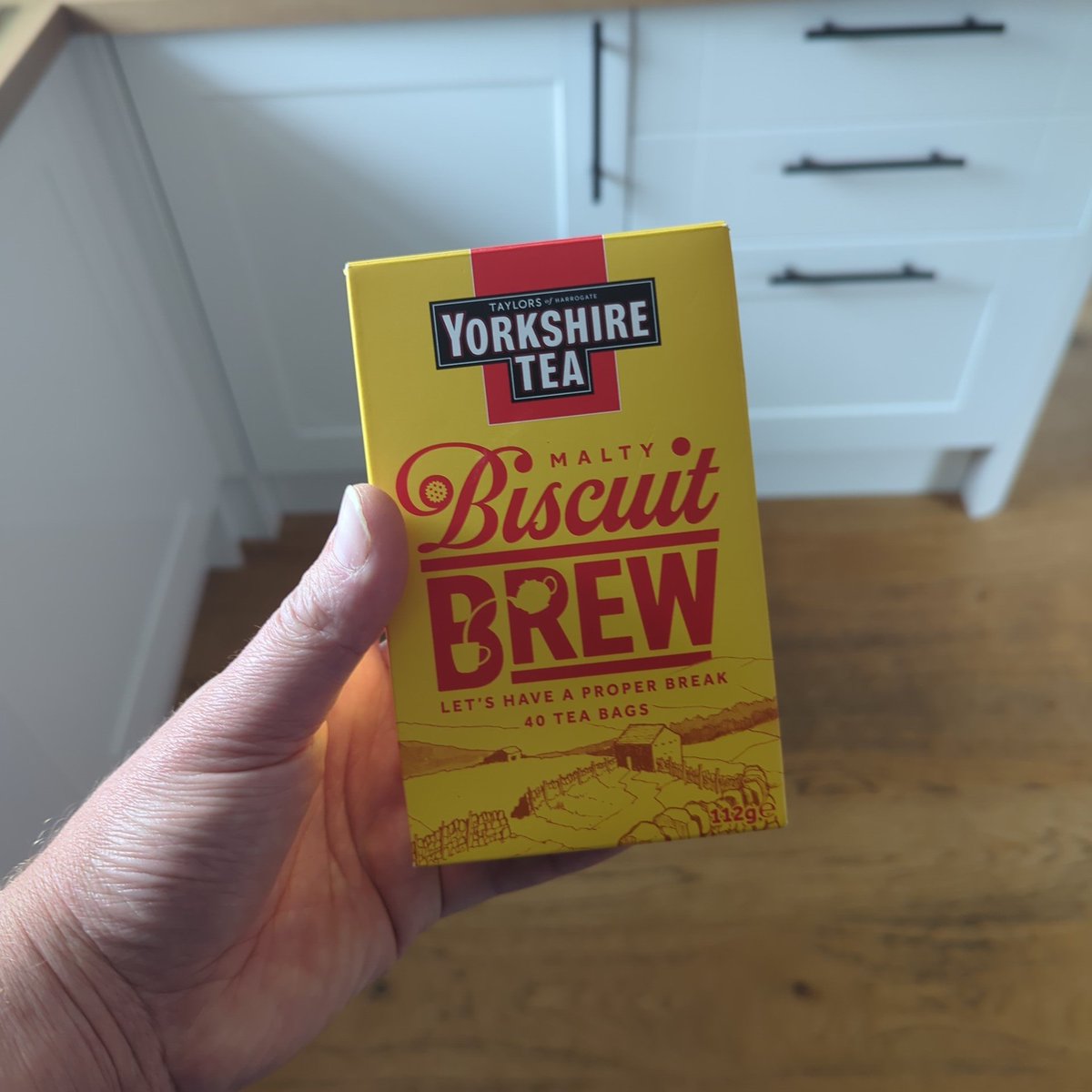 SamTan1985's tweet photo. @SoVeryBritish - what are your thoughts on these from @YorkshireTea? I was sceptical at first but it turns out if you like the flavour of that bit of a cup of tea towards the end after dunking multiple malted milks in it (which I do) then you'll bloody love these! 😂 https://t.co/6g5EeF7uhe