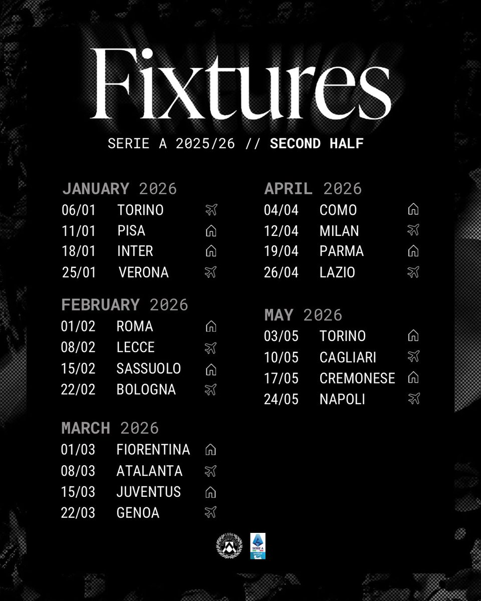 Udinese Calcio tweet media